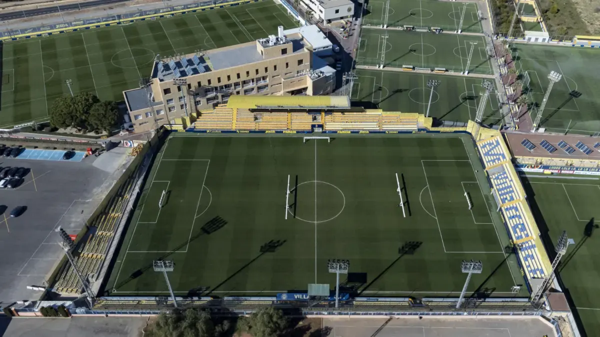 Villarreal academy mini-stadium aerial view