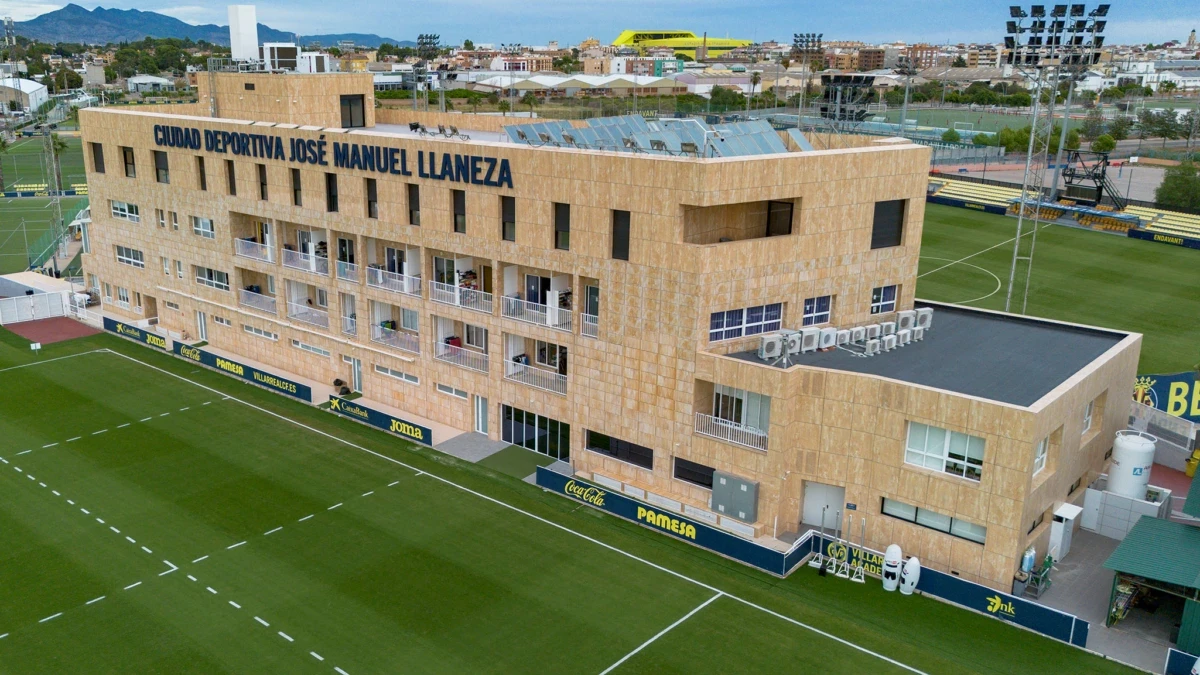 Ciudad Deportiva José Manuel Llaneza aerial view